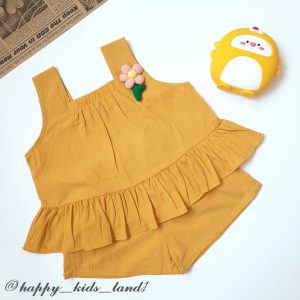 تاپ و شلوارک دخترانه