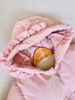 کاپشن دخترانه وارداتی فانتزی پرنسسی کدکالا :   H2413 - Image 4