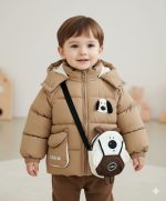 کاپشن پسرانه خارجی / وارداتی اورجینال1تا6سال کدکالا : H2421 - Image 2