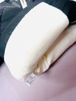 کاپشن پسرانه خارجی شیک و خاص مشکی رنگ جنس حالت چرمی مناسب1تا6سال کد کالا :H2425 - Image 3